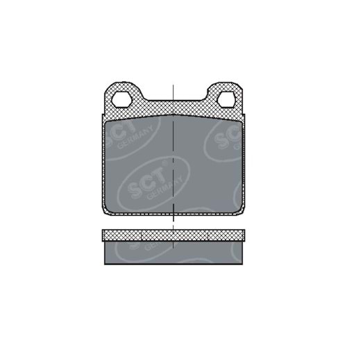 MB FREN BALATA ARKA W123 W126