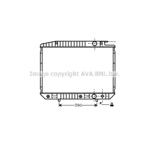 MB RADYATÖR W126 67x42 W126 500 OTO