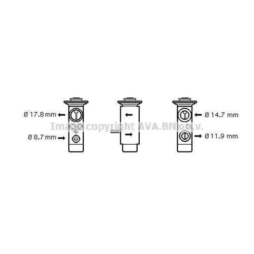 MB KLİMA VALVI W202 W210