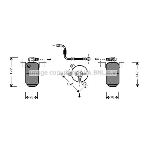 MB KLİMA TÜBÜ W210