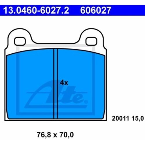 MB FREN BALATA ÖN W115 W116