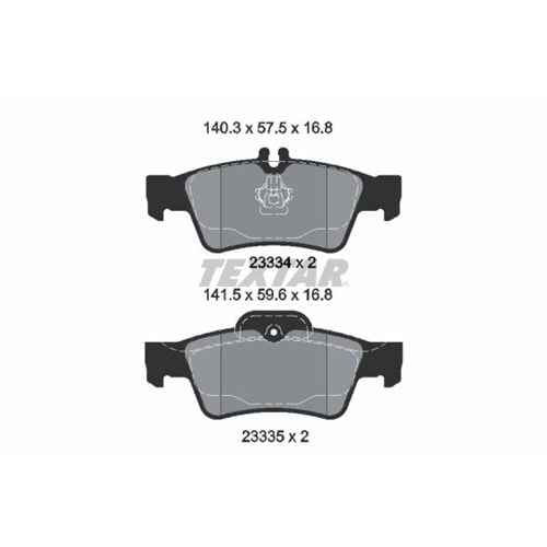 MB FREN BALATA ARKA W211