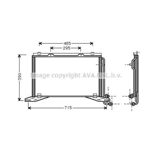 MB RADYATÖR KLİMA W210 E290 CDI KOM