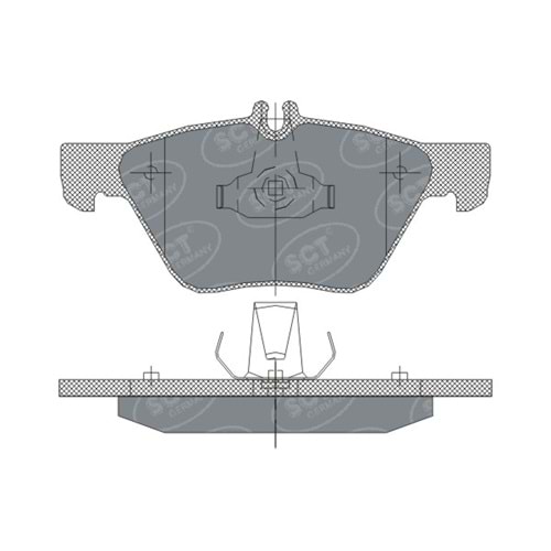 MB FREN BALATA ÖN W210 BÜYÜK