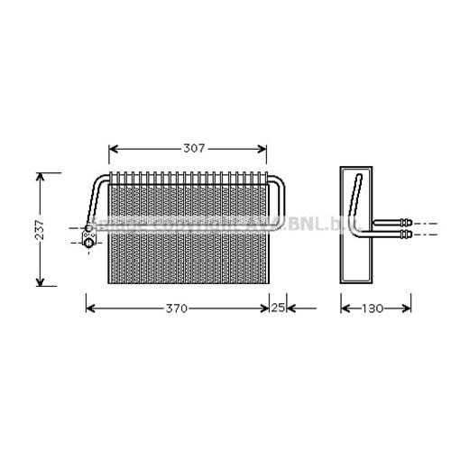MB RADYATÖR KLİMA İÇ W210 LHD