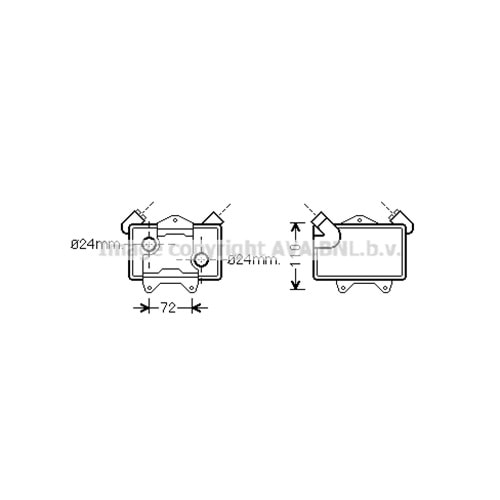 MB RADYATÖR YAĞ MOTOR M602 M605 W210 W202 250 TD 290TD