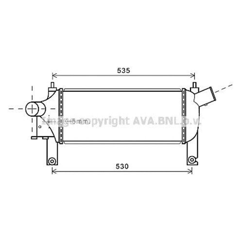 NIS RADYATÖR INTERCOOL NAVARA 25dCİ