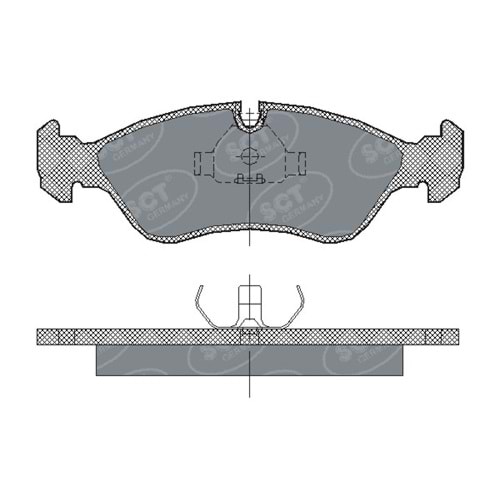 OPEL FREN BALATA ÖN ASTRA F VECTRA A