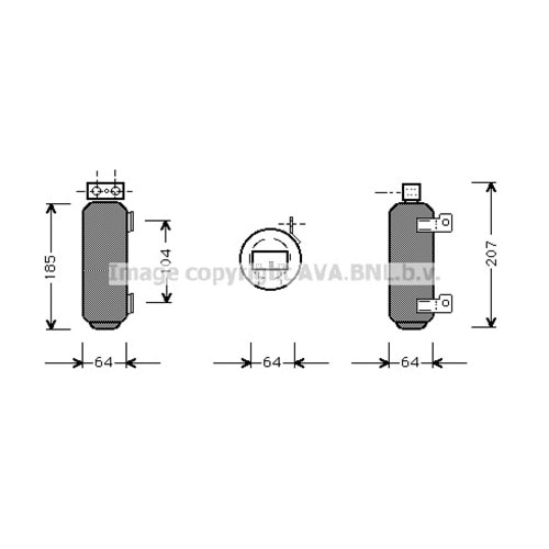 OPEL KLİMA TÜBÜ VCT A/CRS B