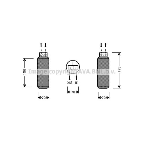 OPEL KLİMA TÜBÜ VECTRA B