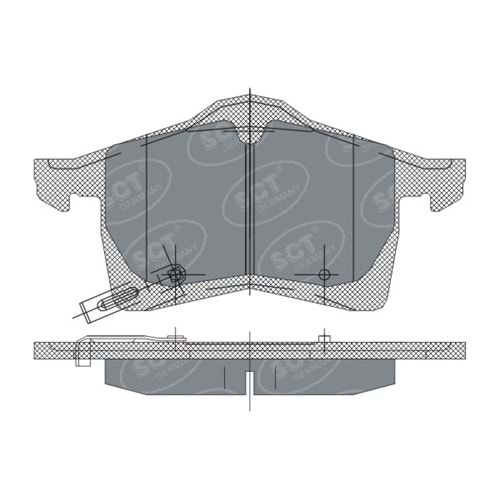 OPEL FREN BALATA ÖN ASTRA G 20 16V