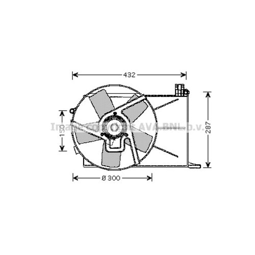 OPEL RADYATÖR FAN CORSA B