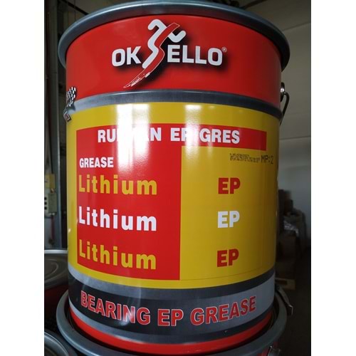 OKSELLO LITHIUM COMPLEX GREASE 15KG MAVI