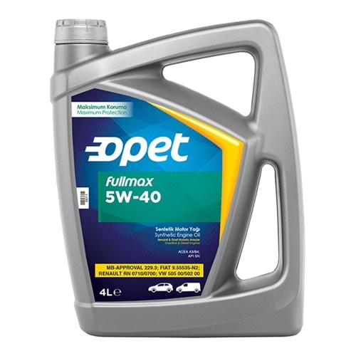 OPET FULLMAX 5W40 4LT