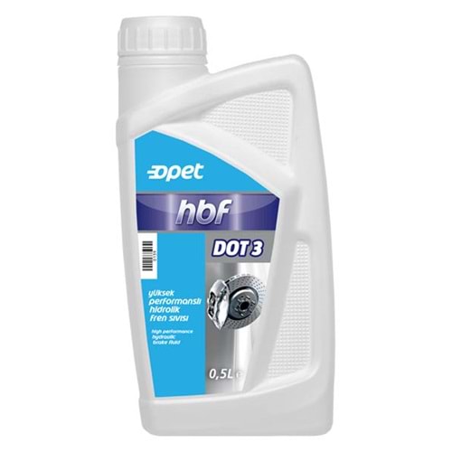 OPET FREN YAĞI DOT 3 0.5 LT
