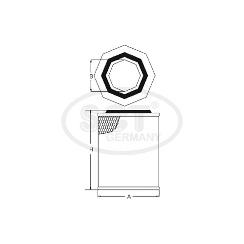 FİLTRE HAVA MITSB CANT