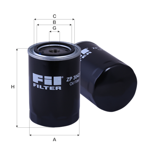 FİLTRE YAĞ ATOM MF JCB GOLFD