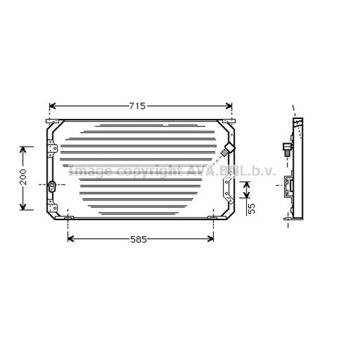 TOYOTA RADYATÖR KLİMA AE