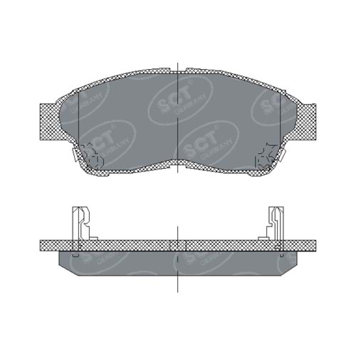 TOYOTA FREN BALATA ÖN COROLLA RAV-4