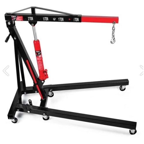 GARAJ Hidrolik Vinç Katlanır 2 Ton