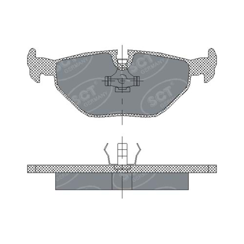 BMW FREN BALATA ARKA E36 E36 E34 E32