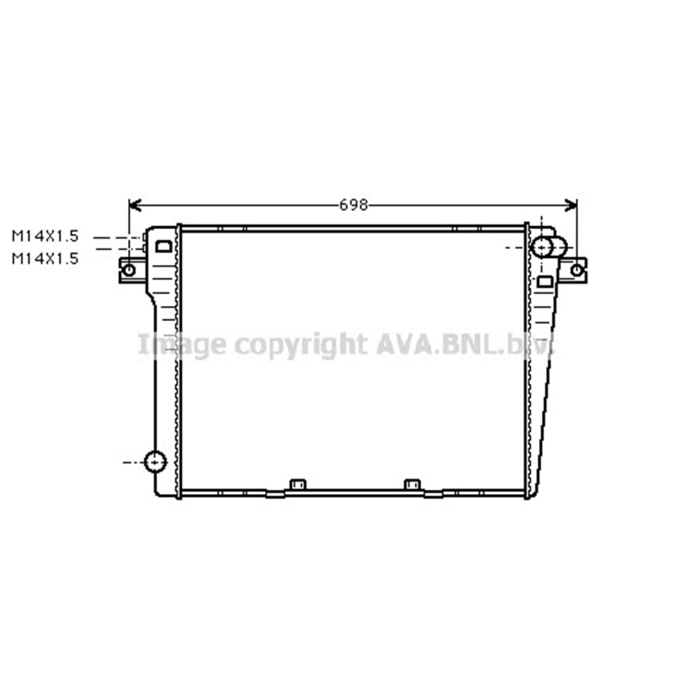 BMW RADYATÖR E30 55X46 E30 M20 +87