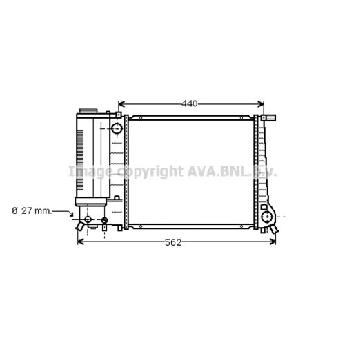 BMW RADYATÖR E30 35X44 E30 M40