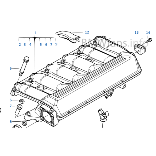 BMW MANIFOLD INLET M57