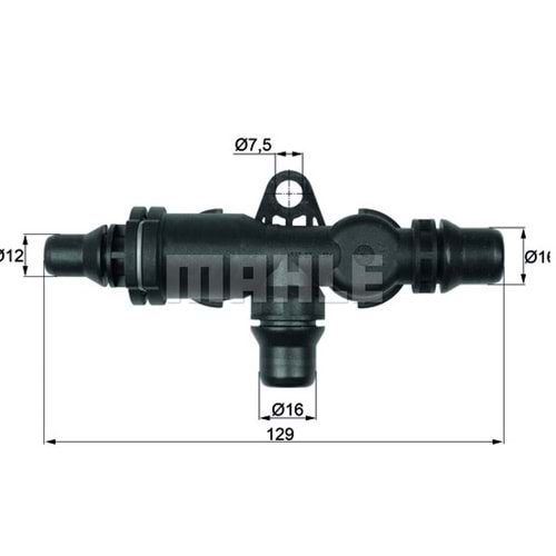 BMW TERMOSTAT KOMPLE YAĞ SOGUTUCUSU M57 N52 E53
