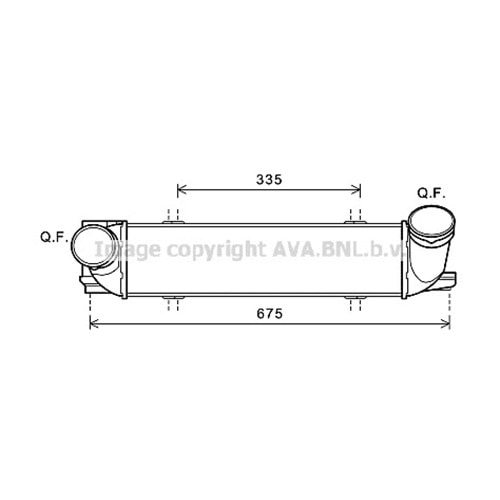 BMW RADYATÖR INTERCOOL E92 335İ 135İ