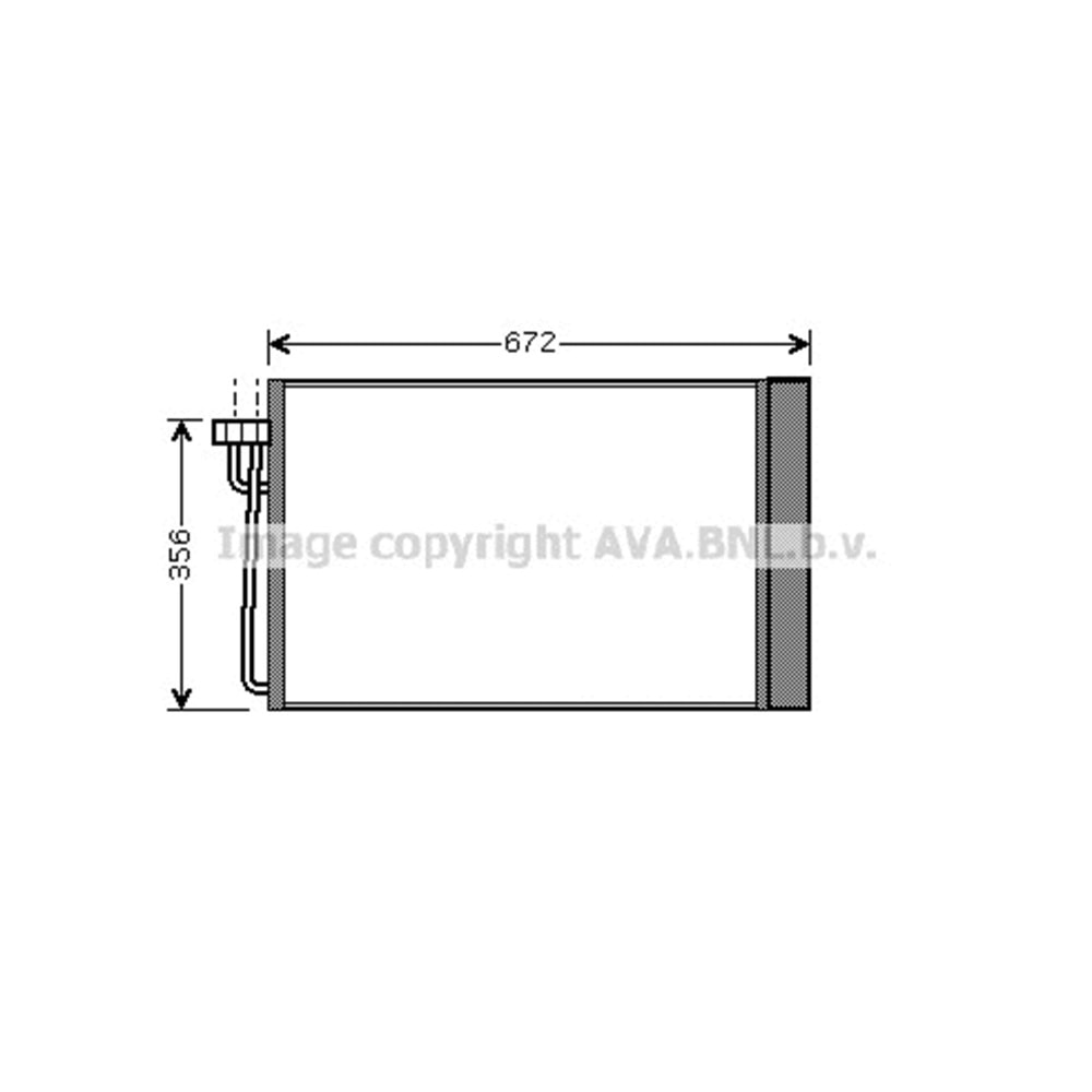BMW RADYATÖR KLİMA E60 BENZİN