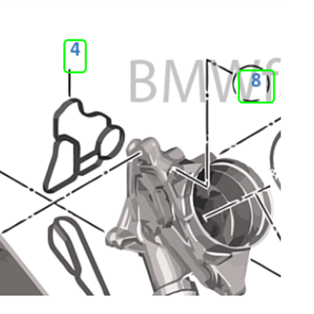 BMW CONTA YAĞ FİLTRE KABI N55 N54 N20