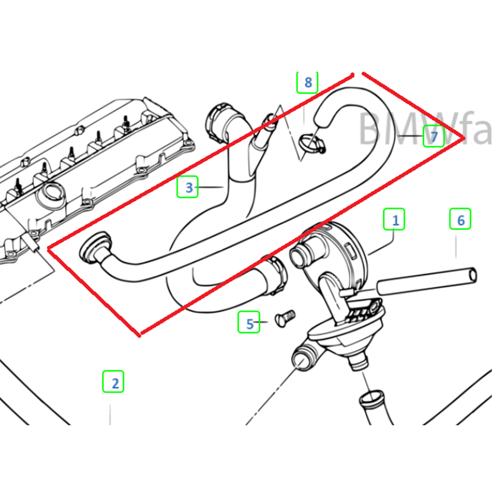 BMW INLET HAVALANDIRMA M52
