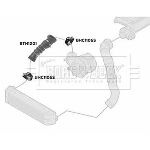BMW HAVA HORTUM INT-EKS E60 M47