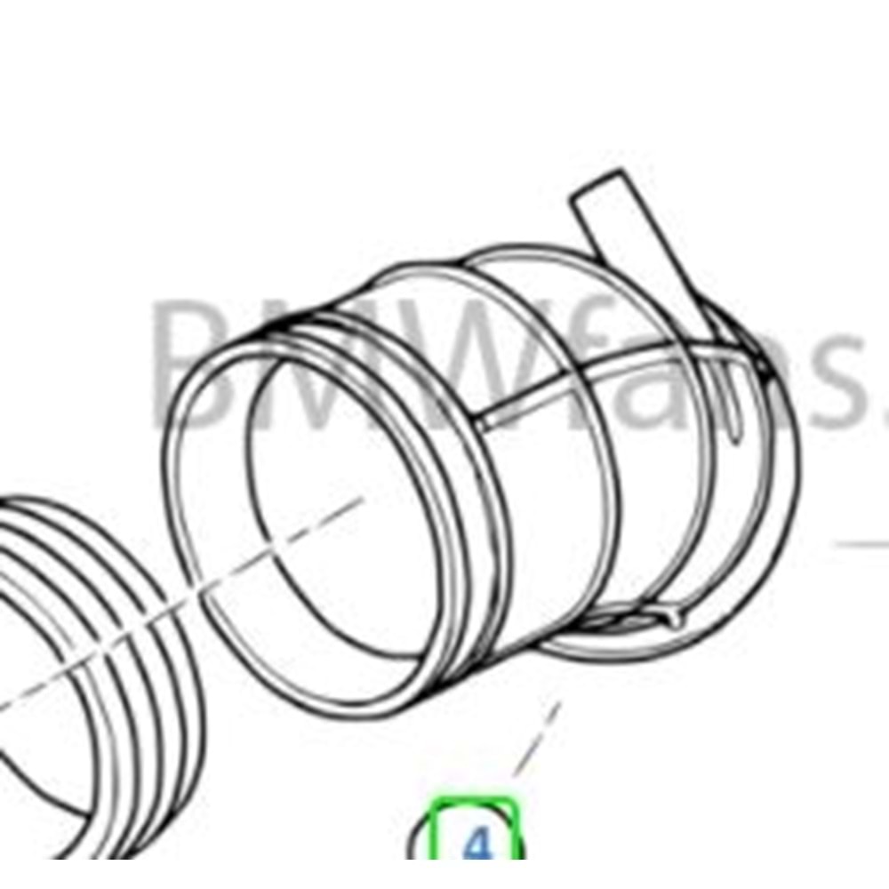 BMW HAVA HORTUM INLET Z4 M54 2,2