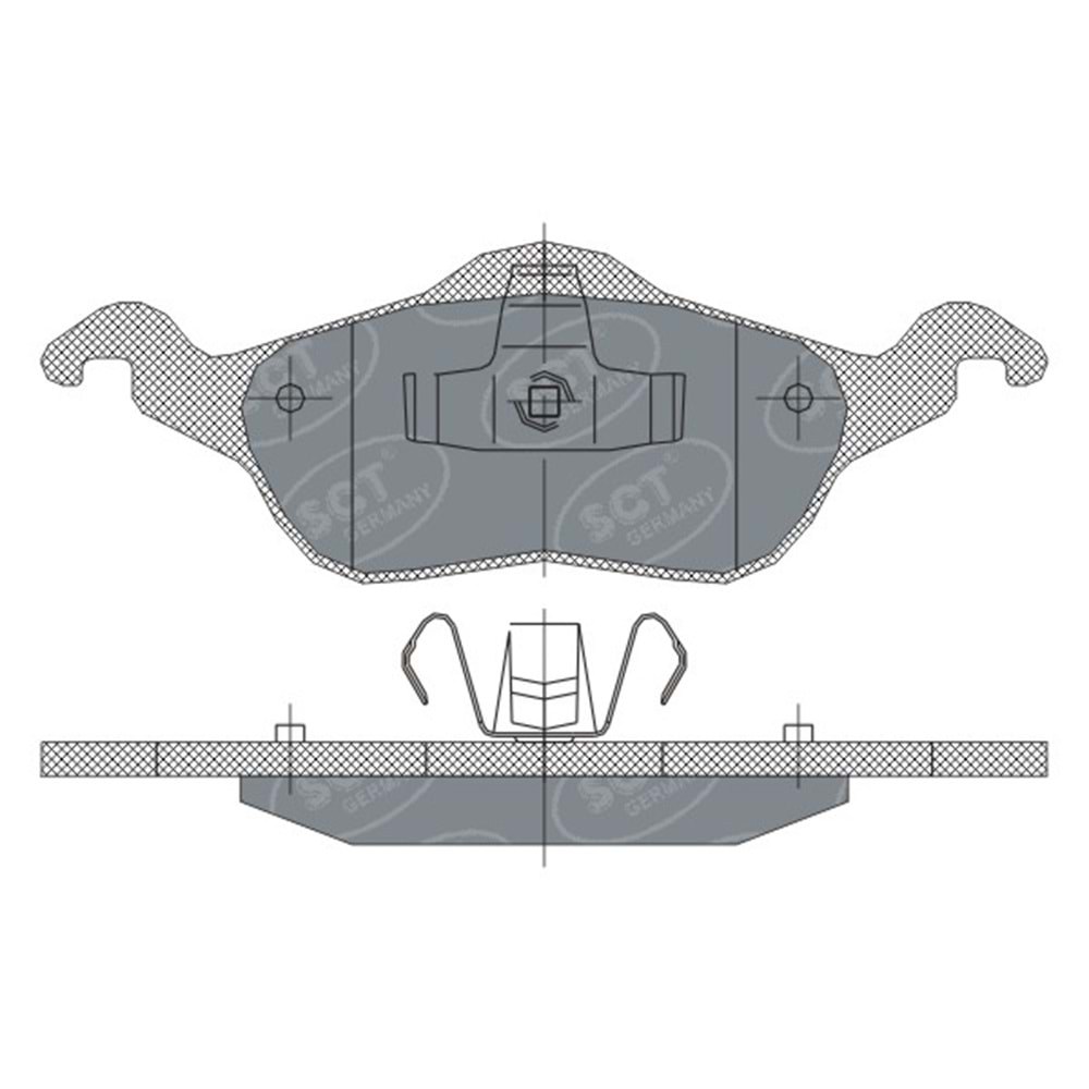 FORD FREN BALATA ÖN FOCUS 1999-2004