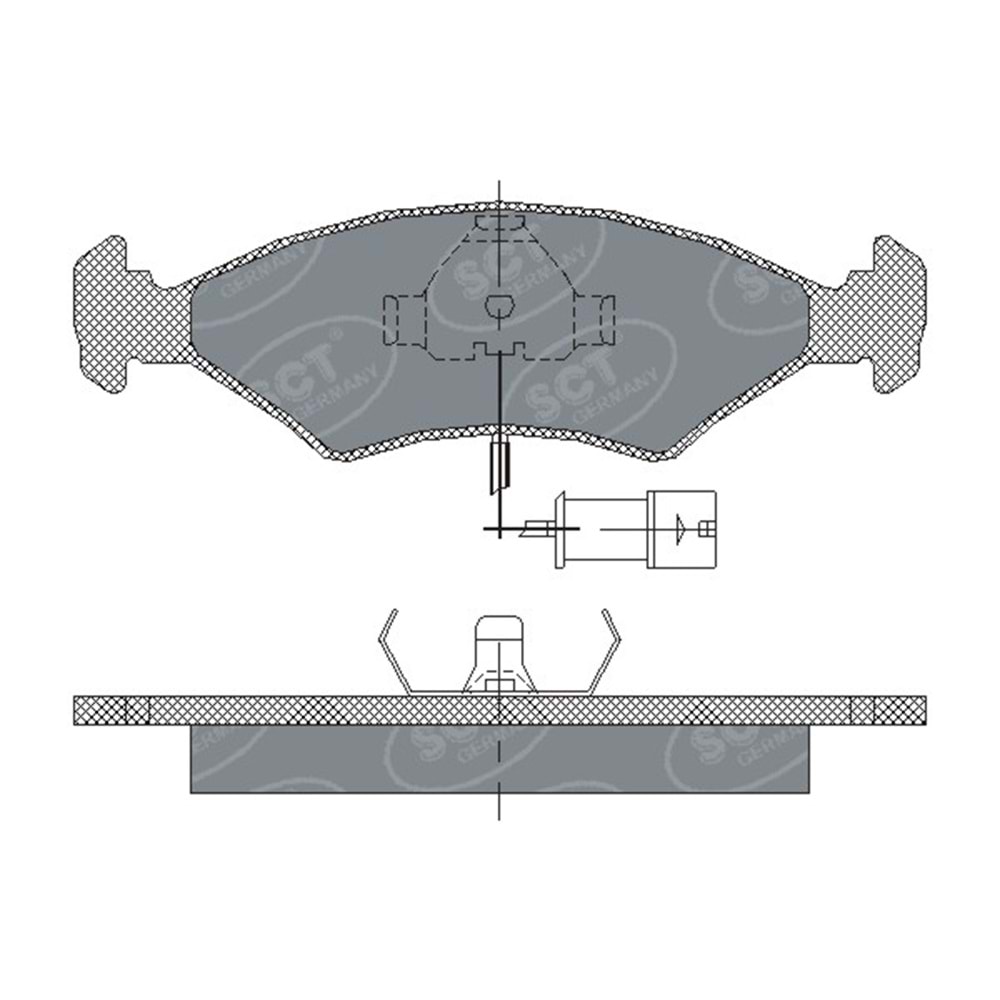 FORD FREN BALATA ÖN ESCORT FIESTA