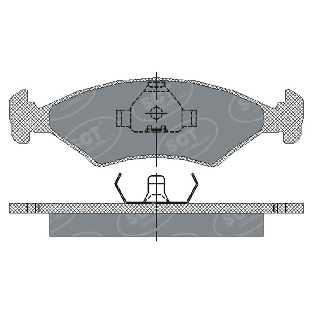 FORD FREN BALATA ÖN FIESTA 1989-1995