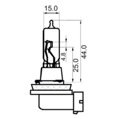 FAR AMPÜL H9 12V 65w-W PGJ 19 WHITE
