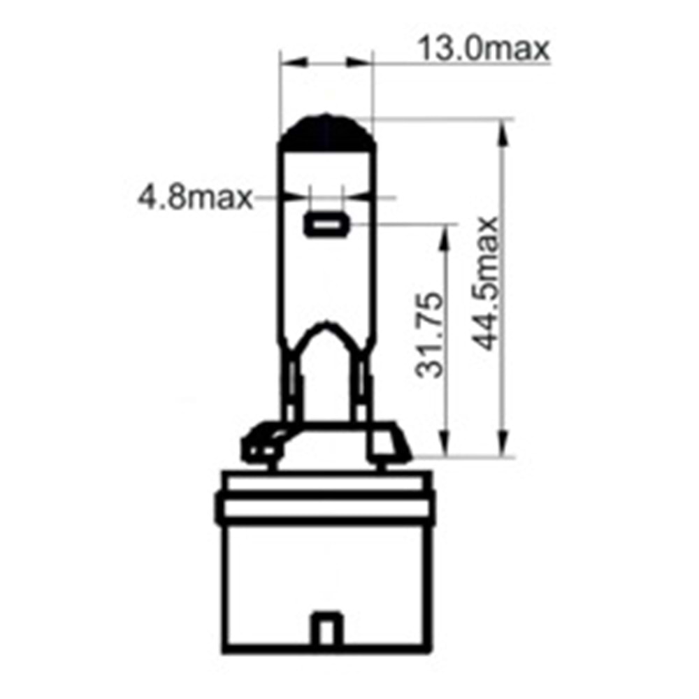 FAR AMPÜL H27 W/1 12V 27W PG13