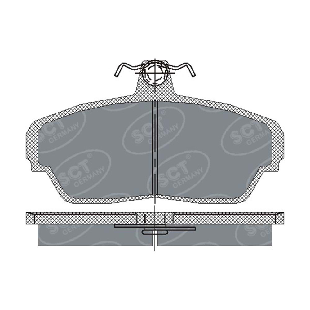 HONDA FREN BALATA ÖN CİVİC 89-95