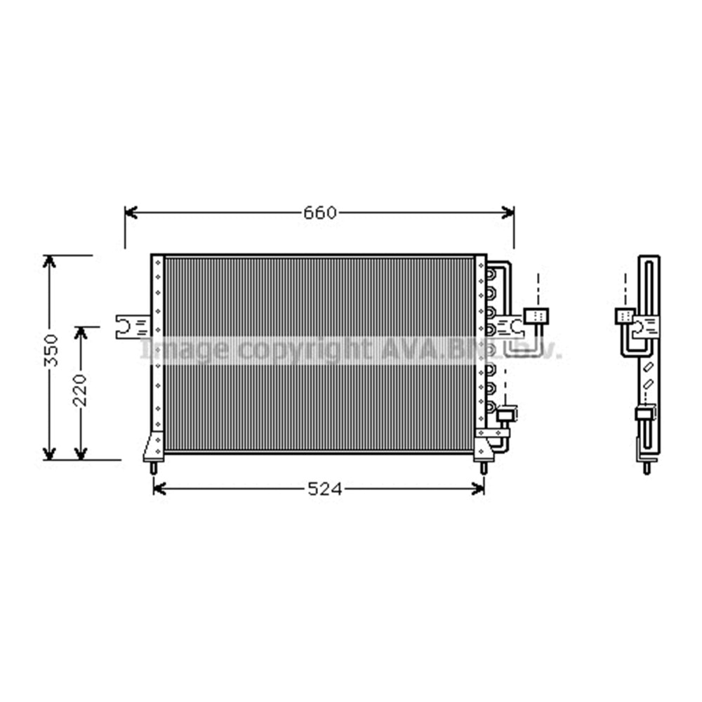 HYUNDAI RADYATÖR KLİMA ACCENT 94-00