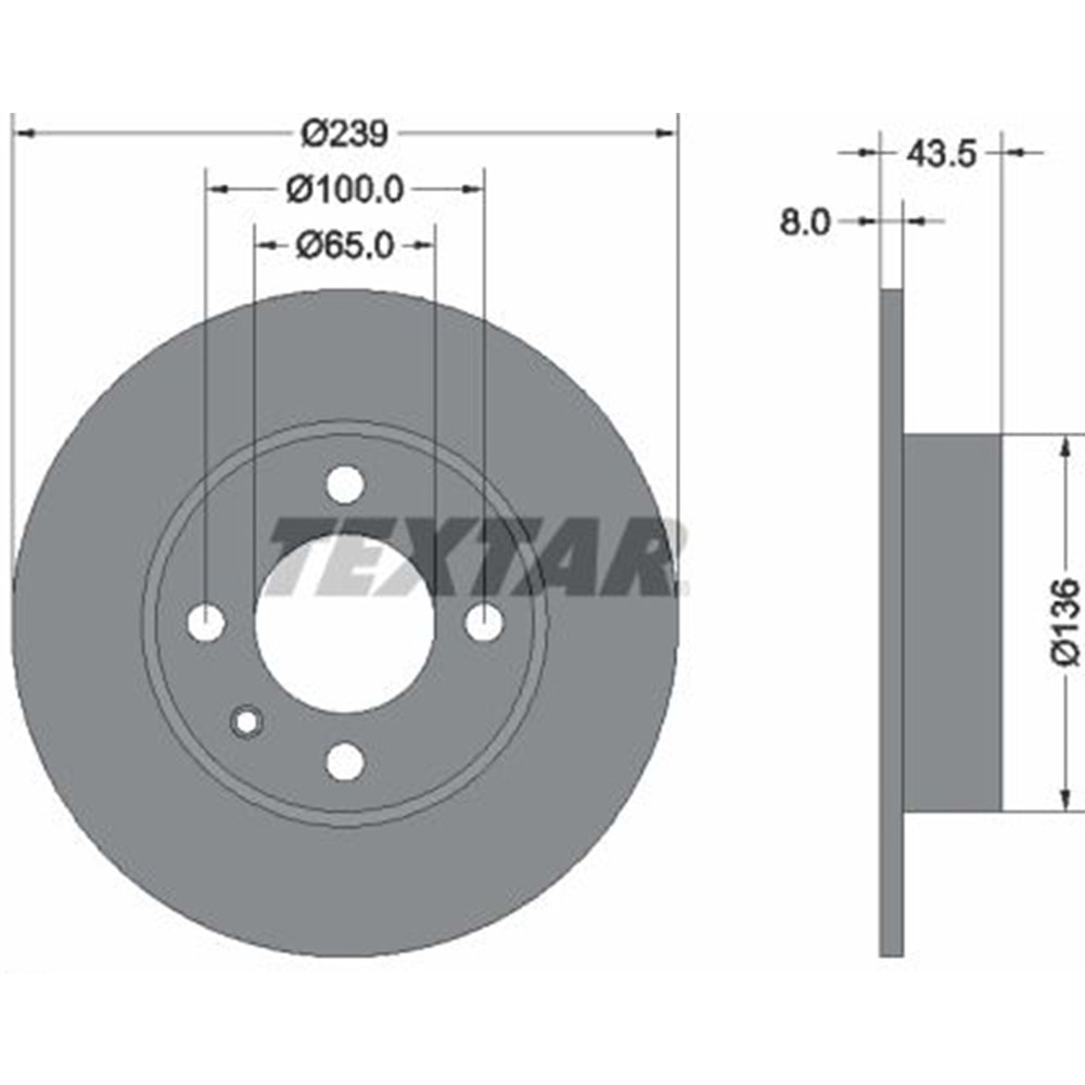 VW FREN DİSK ÖN P2 POLO