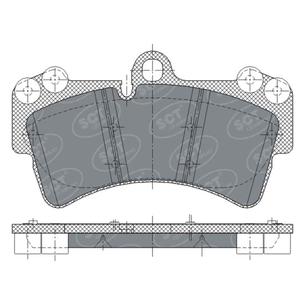 VW FREN BALATA ÖN TOUREG CAYENNE