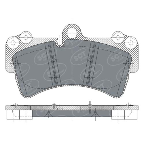 VW FREN BALATA ÖN TOUREG CAYENNE