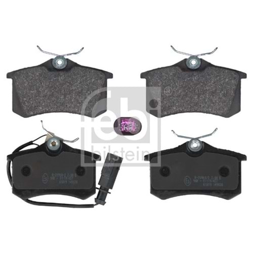 VW FREN BALATA ARKA SHARAN KAPLO