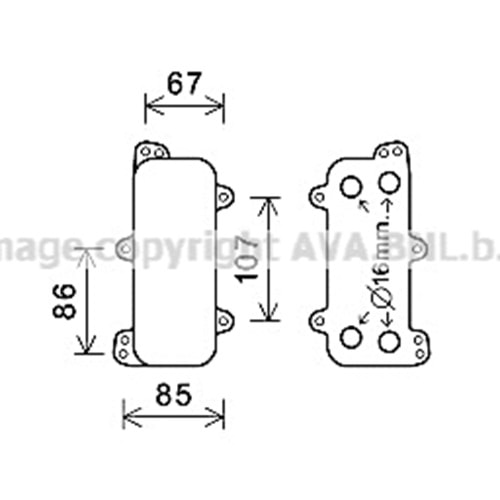 VW RADYATÖR YAĞ MOTOR BAC MOTOR