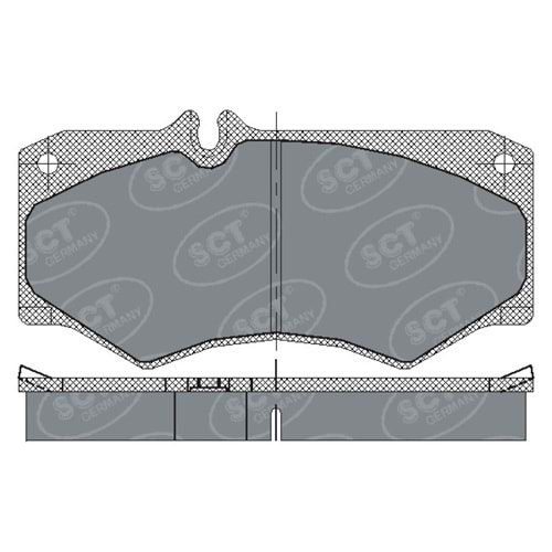 MB FREN BALATA ÖN W601 W601 W463