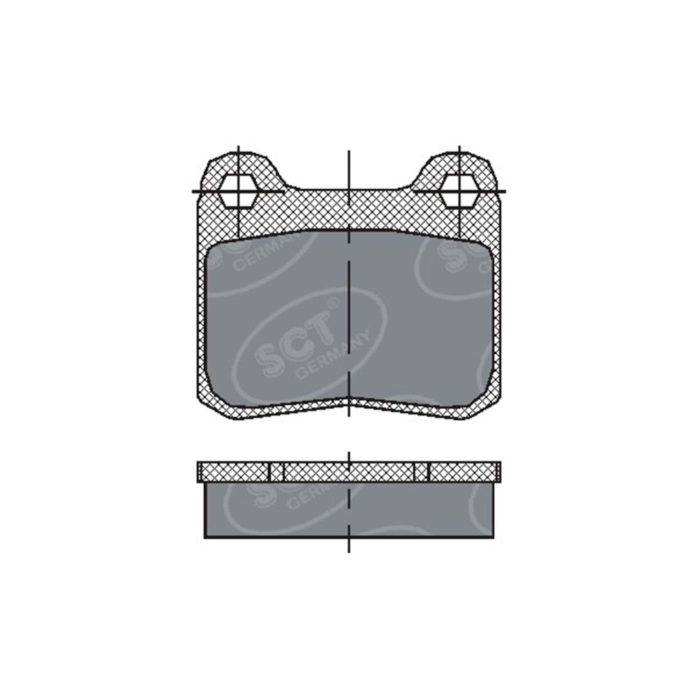 MB FREN BALATA ARKA W124 W202