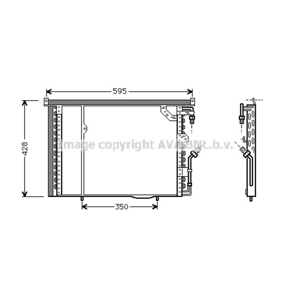 MB RADYATÖR KLİMA W201 D/B